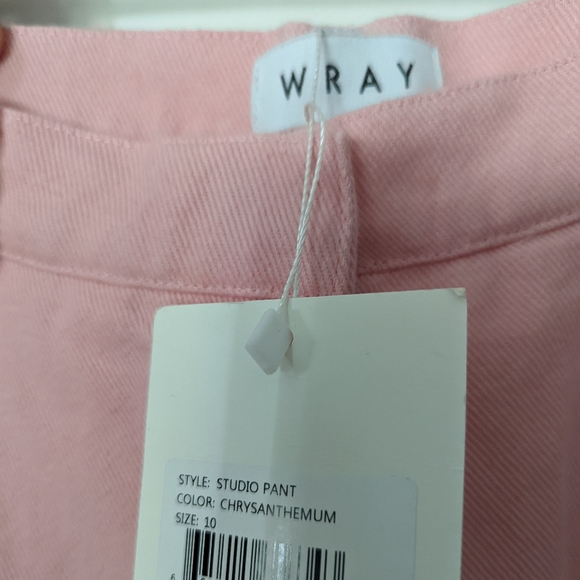 Wray NYC Studio Pants in Pink Size 10 NWT - Picture 4 of 6